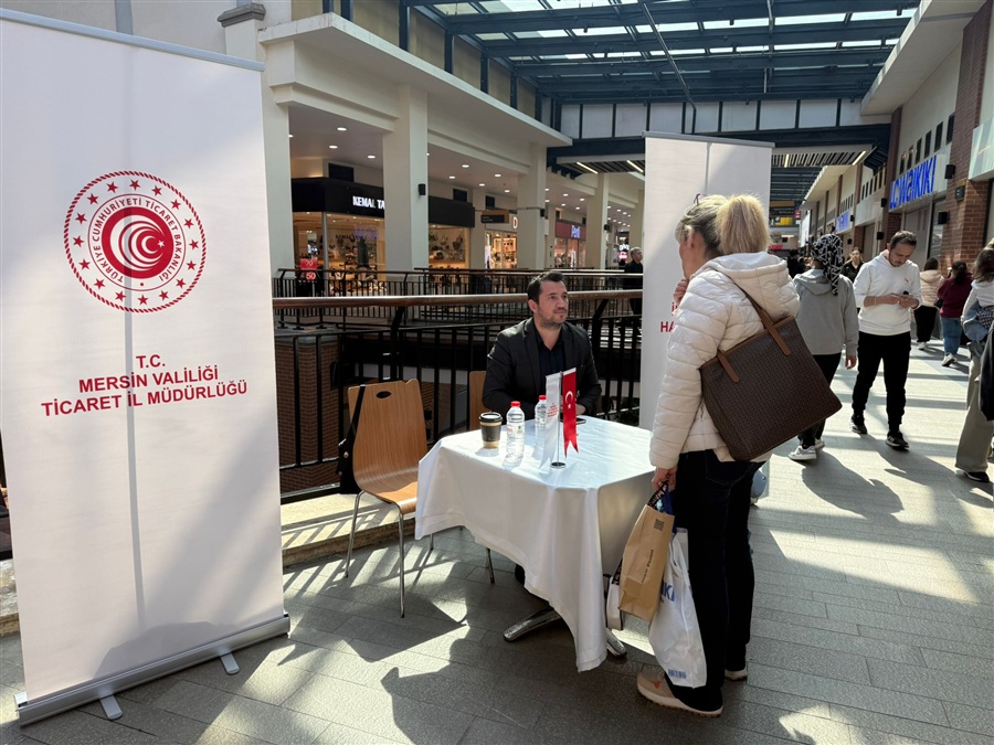 15-21 Mart Tüketiciyi Koruma Haftası Kapsamında Mersin Forum Avm de Stant Kurularak Vatandaşlar Bilinçlendirilmiştir.